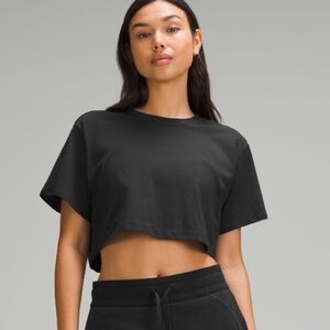 NWT lululemon athletica all yours cropped tee